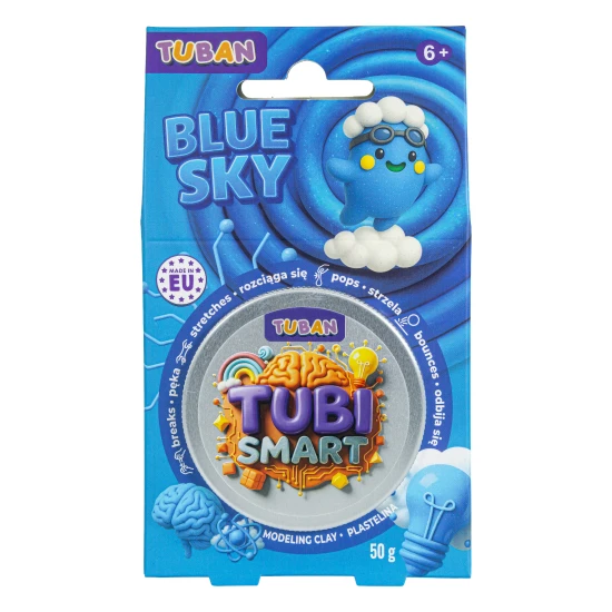 Tubi Smart Modellező agyag Blue Sky 50g