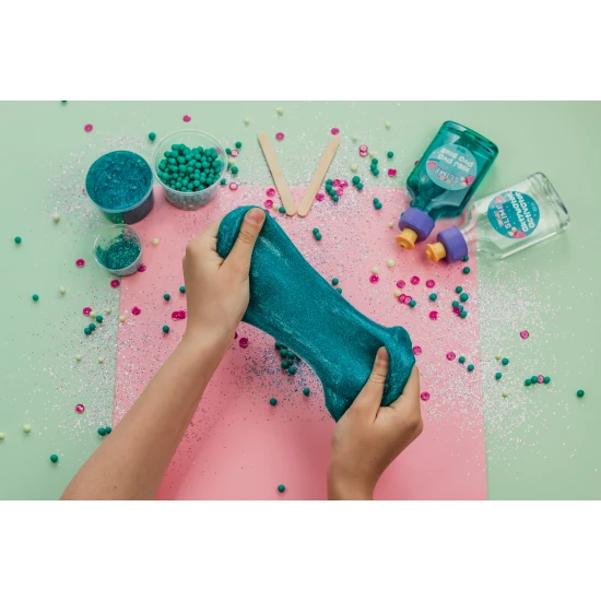 DIY Slime készlet görögdinnye nyálka készítéséhez gyerekeknek. Készítse el saját iszapját.