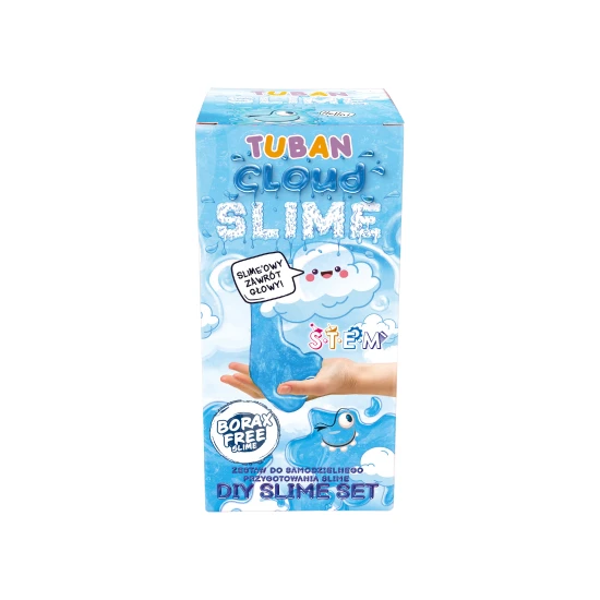 DIY Slime készlet nyálkafelhő készítéséhez gyerekeknek. Készítse el saját iszapját
