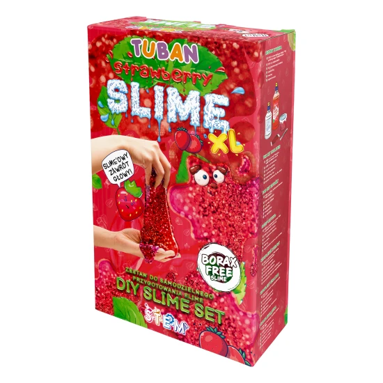 Tuban DIY Slime készlet slime készítéséhez Strawberry XL