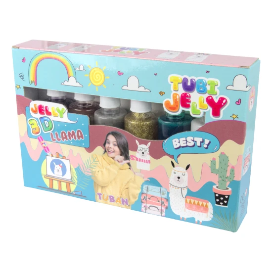 Tubi Jelly Kreatív XL Láma készlet 3D zseléfigurák készítéséhez