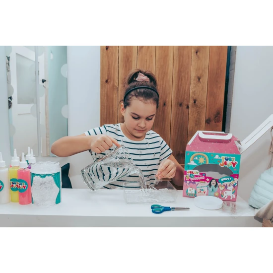 Tubi Jelly Kreatív szett akvárium XL Unicorn készlettel 3D figurák készítéséhez