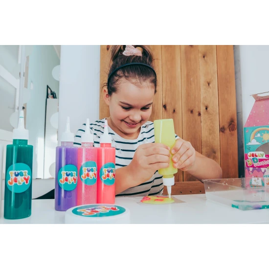 Tubi Jelly Kreatív szett akvárium XL Unicorn készlettel 3D figurák készítéséhez