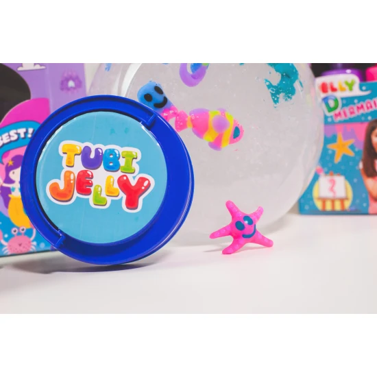 Tubi Jelly Kreatív szett akváriumi XL Mermaid-el 3D figurák készítéséhez