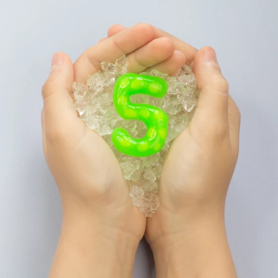Tubi Jelly Kreatív készlet akváriummal XL Számok 3D zseléfigurák készítéséhez