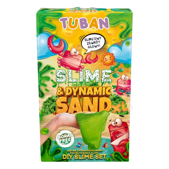 DIY Slime Set iszap és dinamikus homok készítéséhez XL készlet