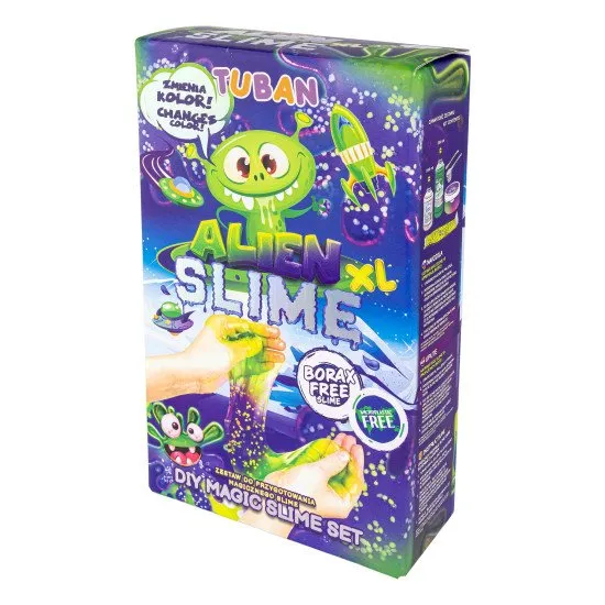 DIY Slime Alien iszapkészítő készlet gyerekeknek. XL készlet. Készítse el saját iszapját.