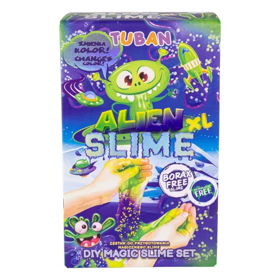 DIY Slime Alien iszapkészítő készlet gyerekeknek. XL készlet. Készítse el saját iszapját.