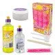 DIY Slime Kit iszap készítéséhez Magic pink gyerekeknek. XL készlet. Készítse el saját iszapját.