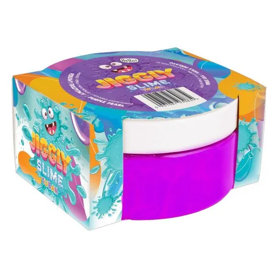 Jiggly Slime Pearly lila legjobb minőségű iszap gyerekeknek