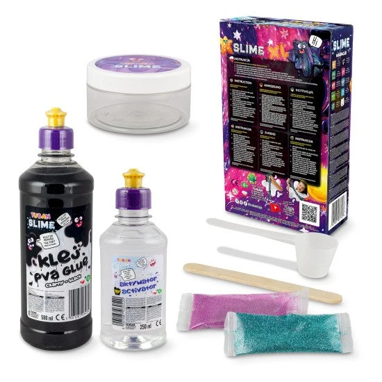 DIY Slime készlet nyálka univerzum készítéséhez gyerekeknek. XL készlet. Készítse el saját iszapját.