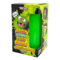 Jiggly Slime Fluo Glow zöld 430 g