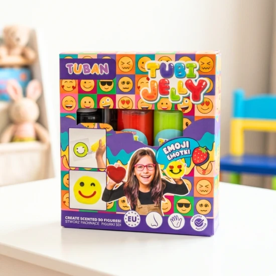 Tuban Tubi Jelly Kreatív készlet Emoji gyerekeknek