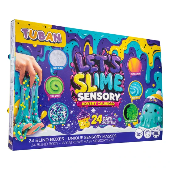 Érzékszervi adventi naptár LET'S SLIME Érzékszervi adventi naptár LET'S SLIME