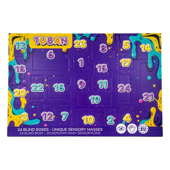 Érzékszervi adventi naptár LET'S SLIME Érzékszervi adventi naptár LET'S SLIME