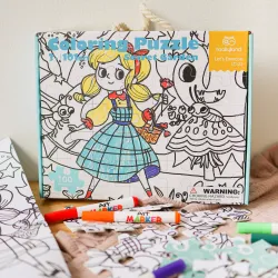 Kifestő puzzle Secret Garden 100 db Kifestő puzzle Secret Garden 100 db