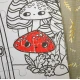 Színező puzzle gyerekeknek Tookyland titkos kertje