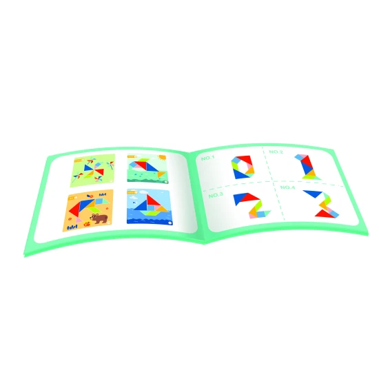 Mágneses játék gyerekeknek - Tangram