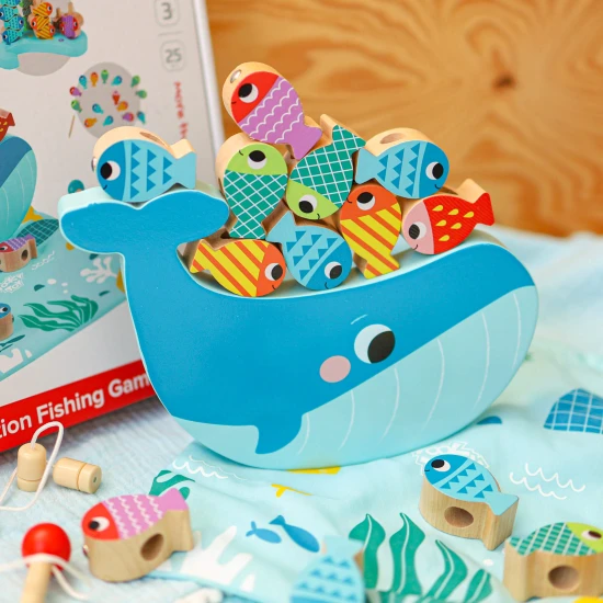 Halfogó multifunkcionális játék Tooky játék