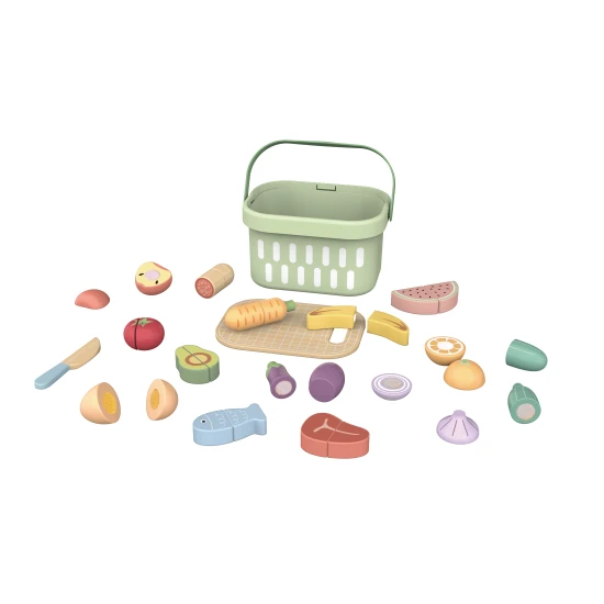 Fa Ételszeletelő Piknik Tooky Játék