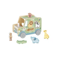 Fa betét Animal Safari autó 9 db