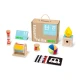 Oktatódoboz Baby Montessori játékok babáknak Tooky Toy
