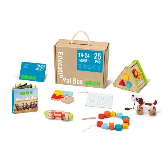 19-24 hónapos Oktatódoboz Maxi Didaktikai játékok 2 éves korig Tooky Toy