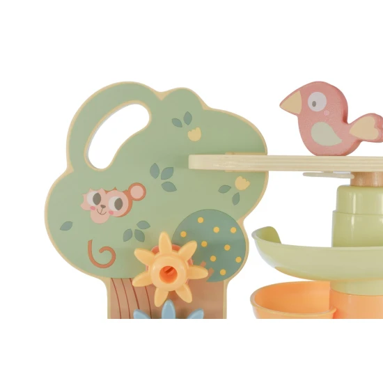 Színes foglalkoztató tábla labdapályával