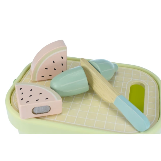 Fa Ételszeletelő Piknik Tooky Játék