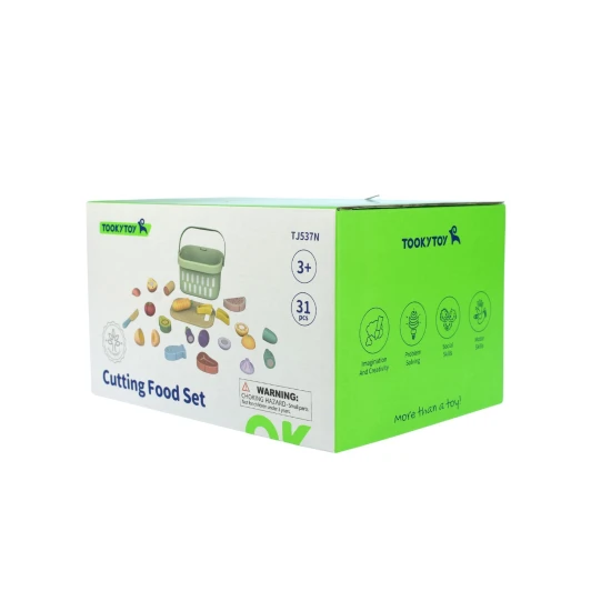 Fa Ételszeletelő Piknik Tooky Játék