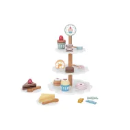 Pasztell tortatartó