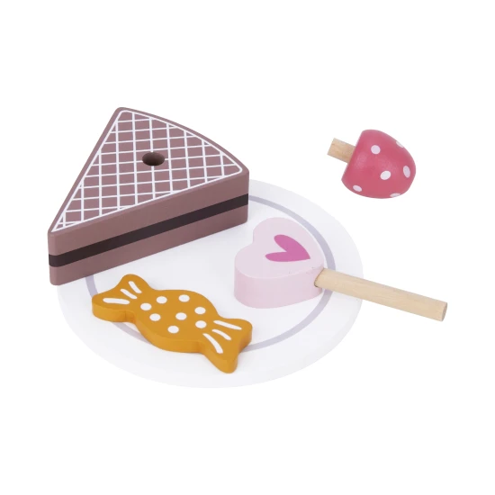 Pasztell tortatartó 