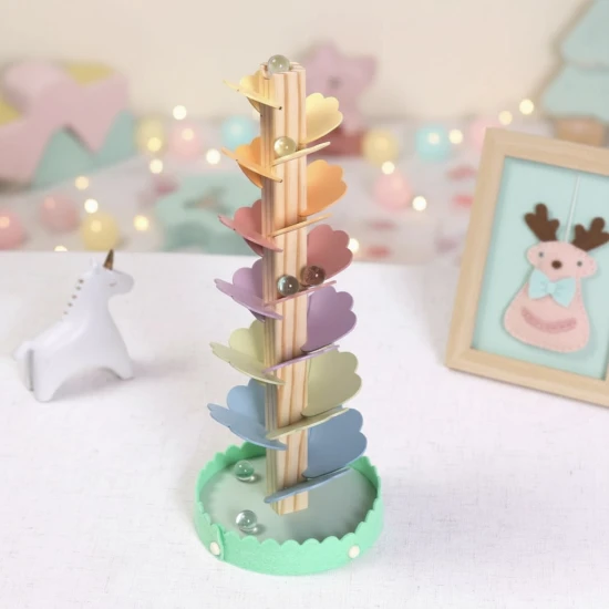 Tooky Toy színes fa hangfa