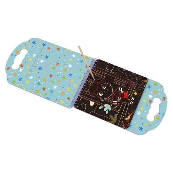 Karcoló blokk Öltöztesd fel a karaktereket Tookyland kreatív készlet