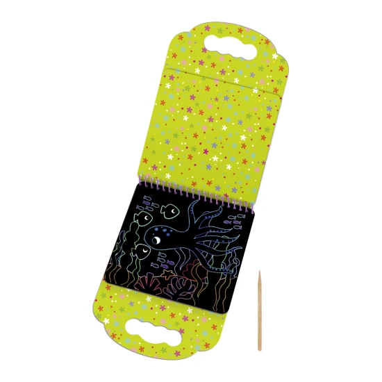 Karcoló blokk Animals Tookyland kreatív készlet