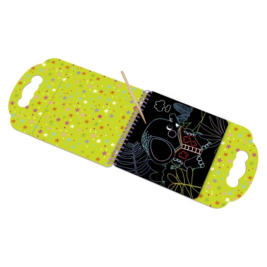 Karcoló blokk Animals Tookyland kreatív készlet