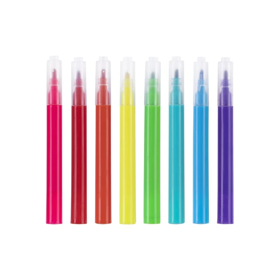 Bársony kifestőkönyvek Animals 8 marker Tookyland kreatív készlet