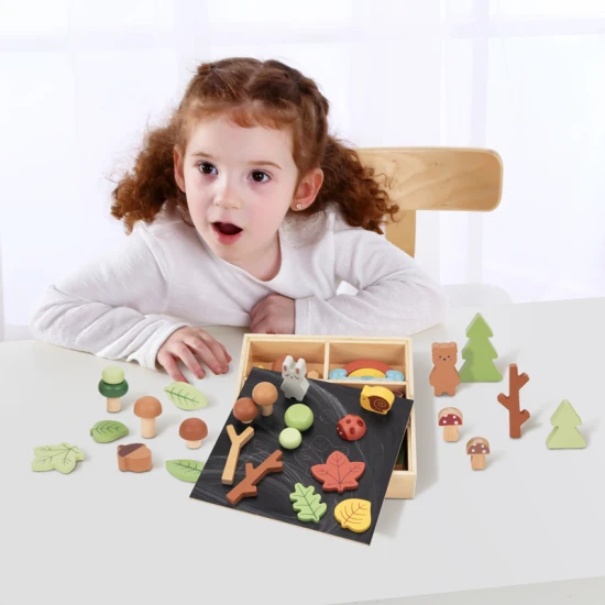 Fa játékkészlet Les Tooky Toy