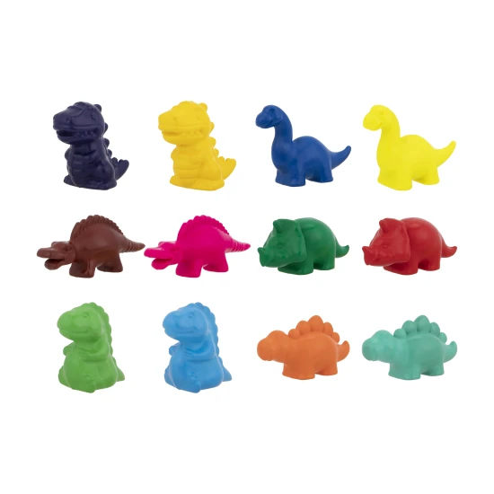 Kreatív viaszpapír készlet a kicsiknek, Dinosaurus Tookyland.