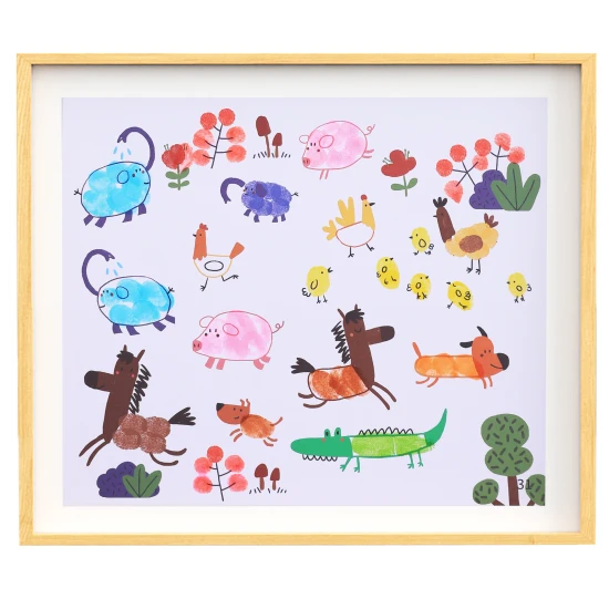 Egy nagy kreatív színkészlet csőben Festmény