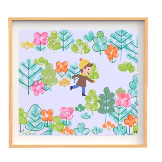 Egy nagy kreatív színkészlet csőben Festmény