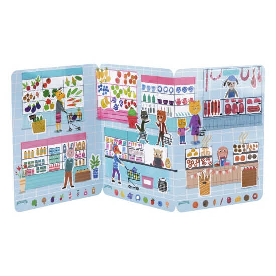 Gyermek matricák kreatív készlet bolt