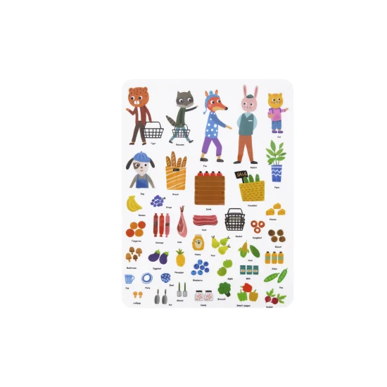 Gyermek matricák kreatív készlet bolt