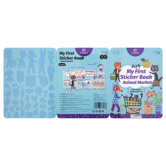 Gyermek matricák kreatív készlet bolt