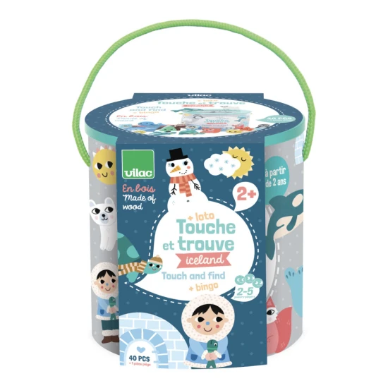 Az Érezd és Találd meg Izlandot egy tapintásos felismeréses játék.