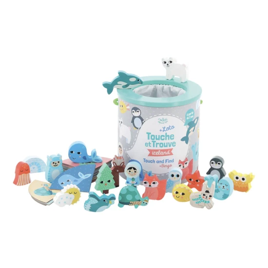 Az Érezd és Találd meg Izlandot egy tapintásos felismeréses játék.