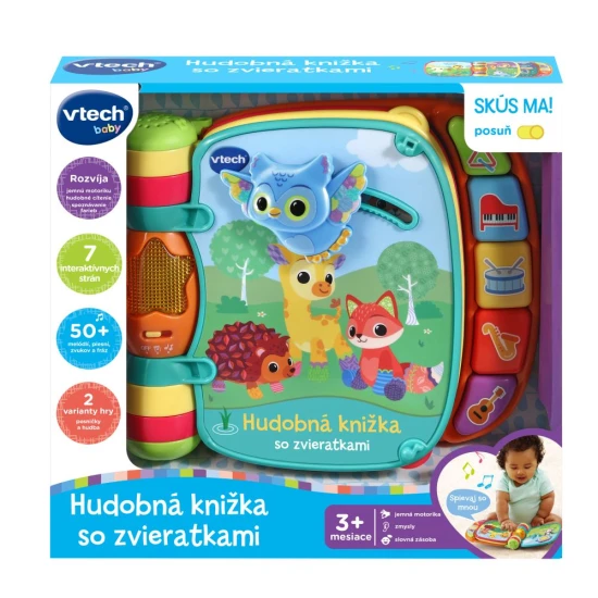 Vtech Zenélő könyv állatokkal Vtech Zenélő könyv állatokkal