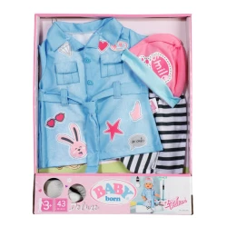 BABY born Denim ruha Deluxe 43 cm BABY born Denim ruha Deluxe 43 cm