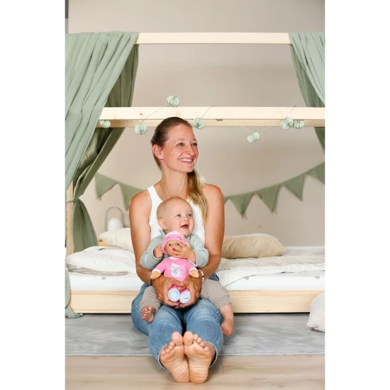 baby born for babies alvo baba soterrozsaszín 30 cm baba uj szulotteknek