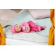 BABA született Anna sötét rózsaszín 36 cm